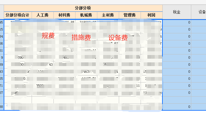 措施费