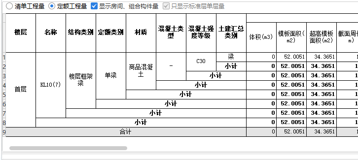 工程量