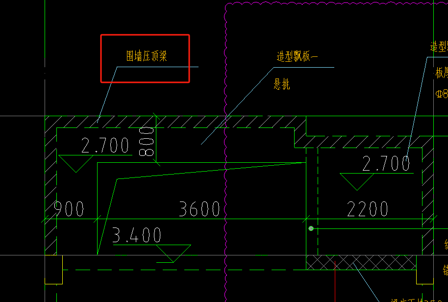 答疑:围墙压顶梁是什么意思,要用什么画呢