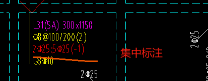 上部通长