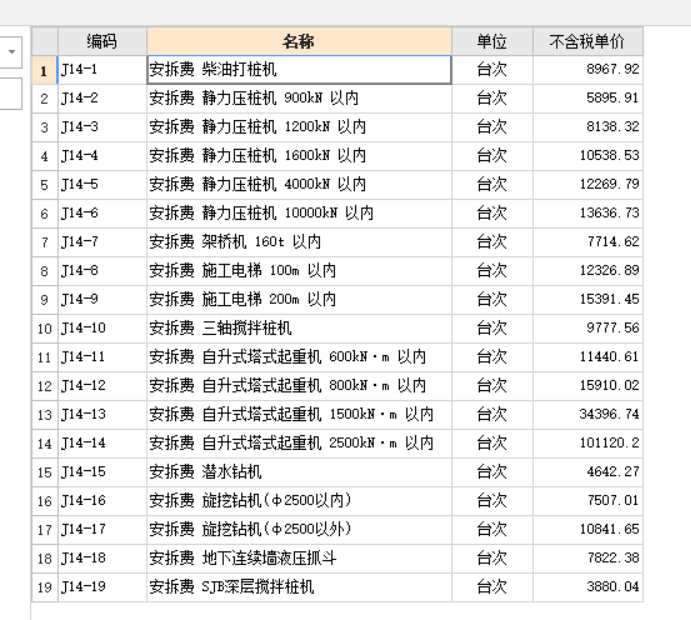 套哪个定额