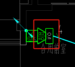 墙边