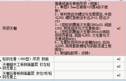 吊顶