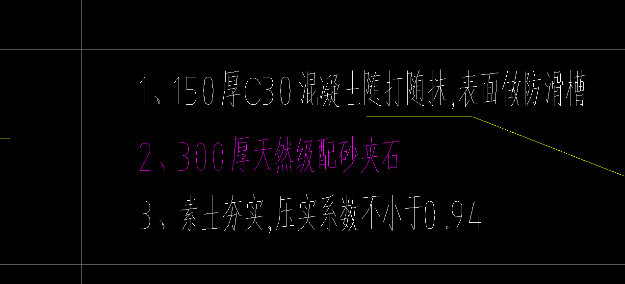 地面工程量
