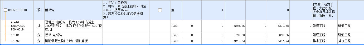 三项定额