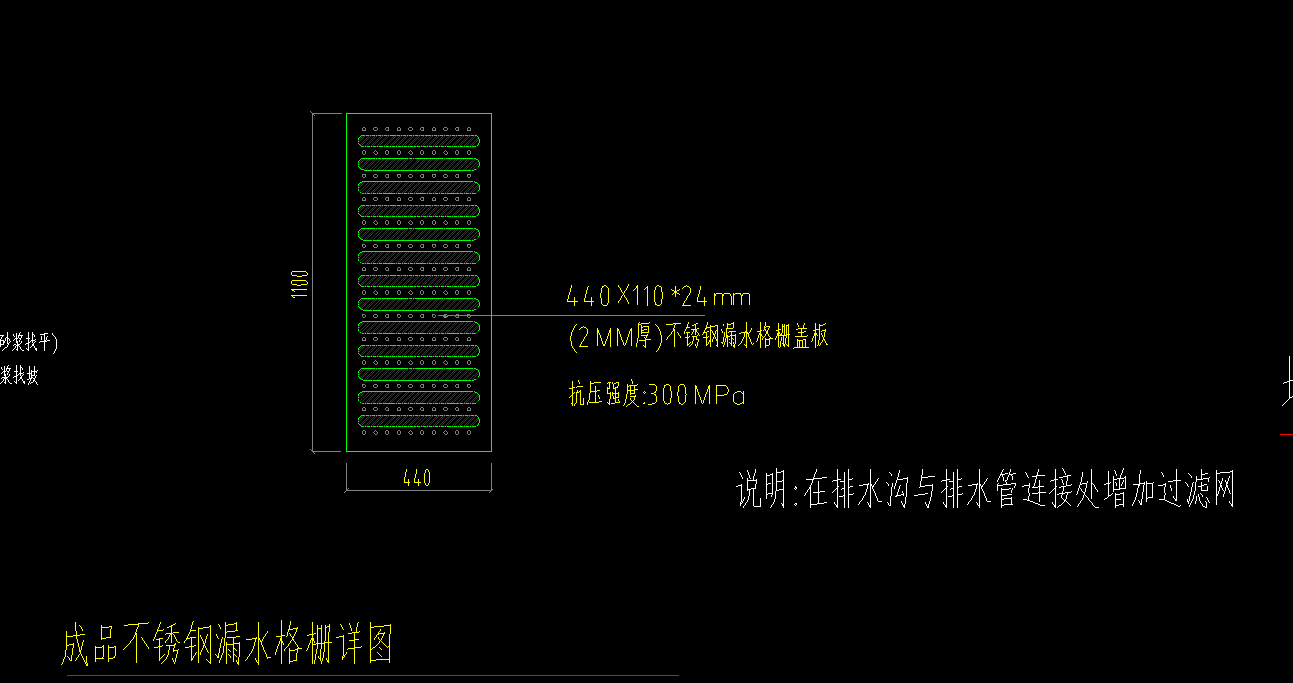 排水沟