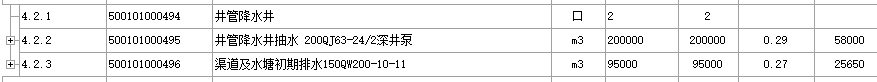 降水井