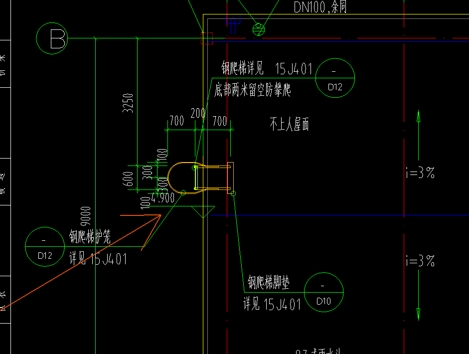 钢爬梯