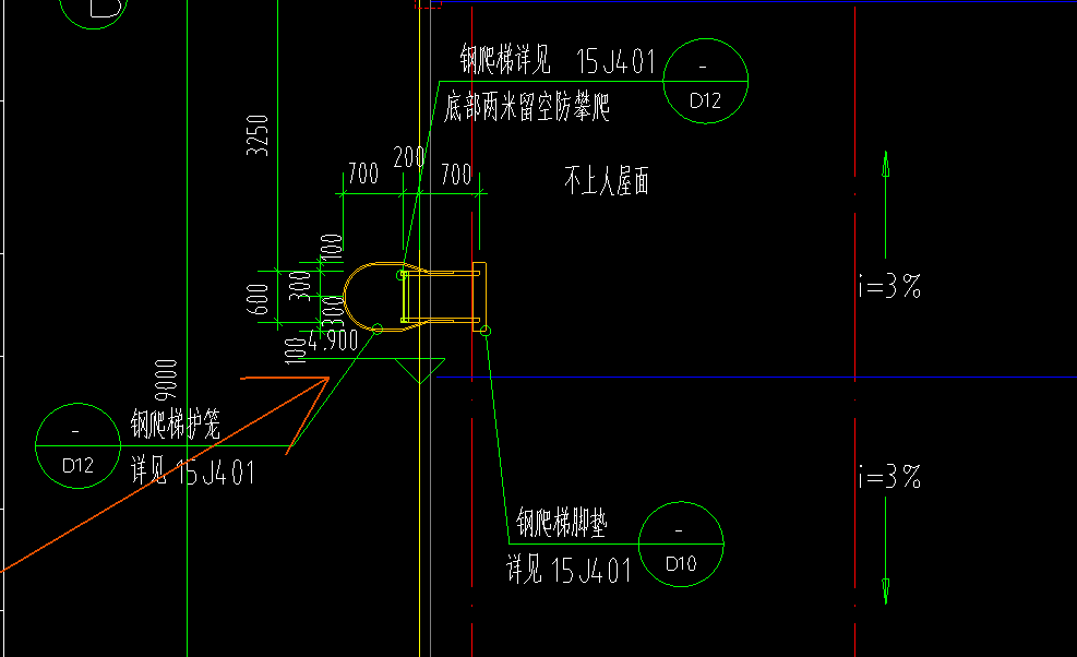 钢爬梯