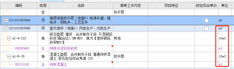 子目