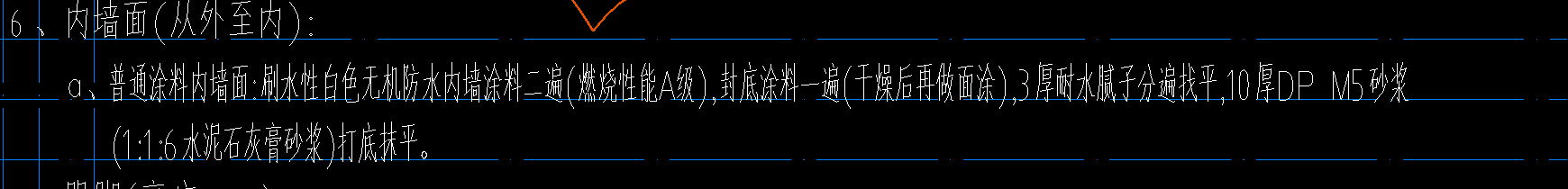 内墙抹灰