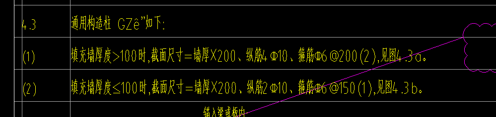 生成构造柱