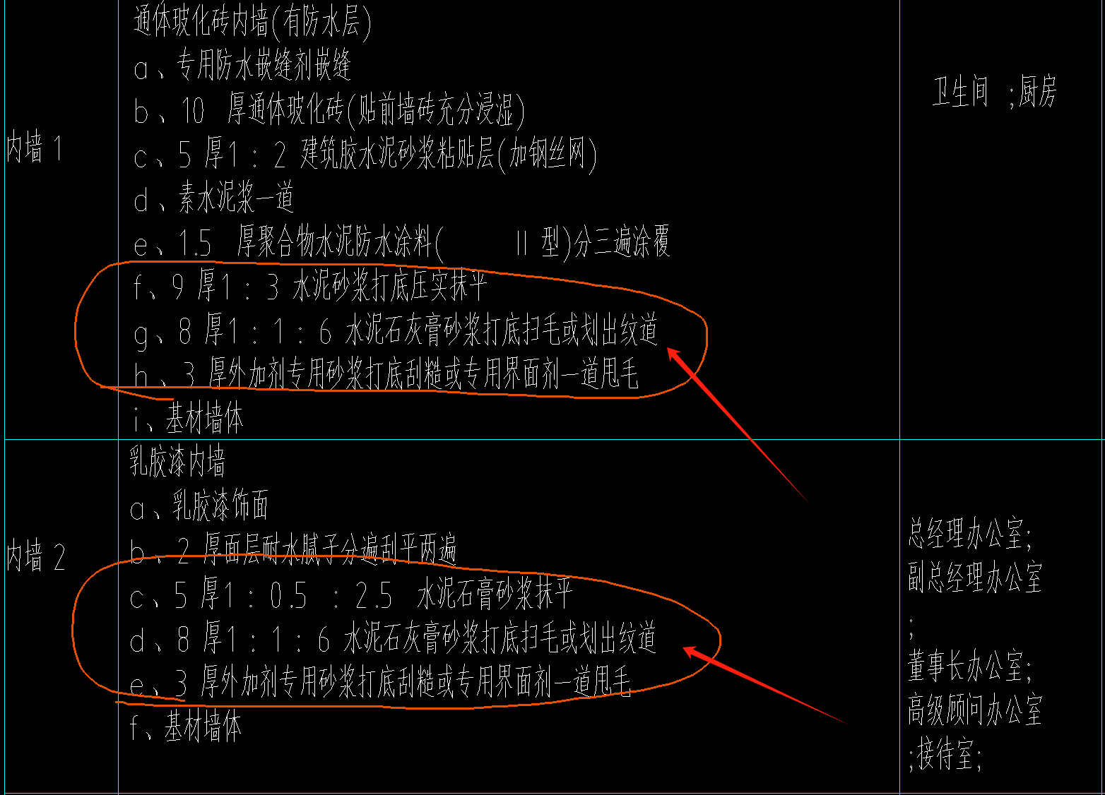 墙面抹灰