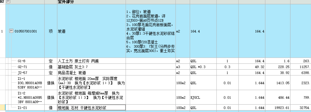 调整含量