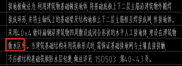 散水