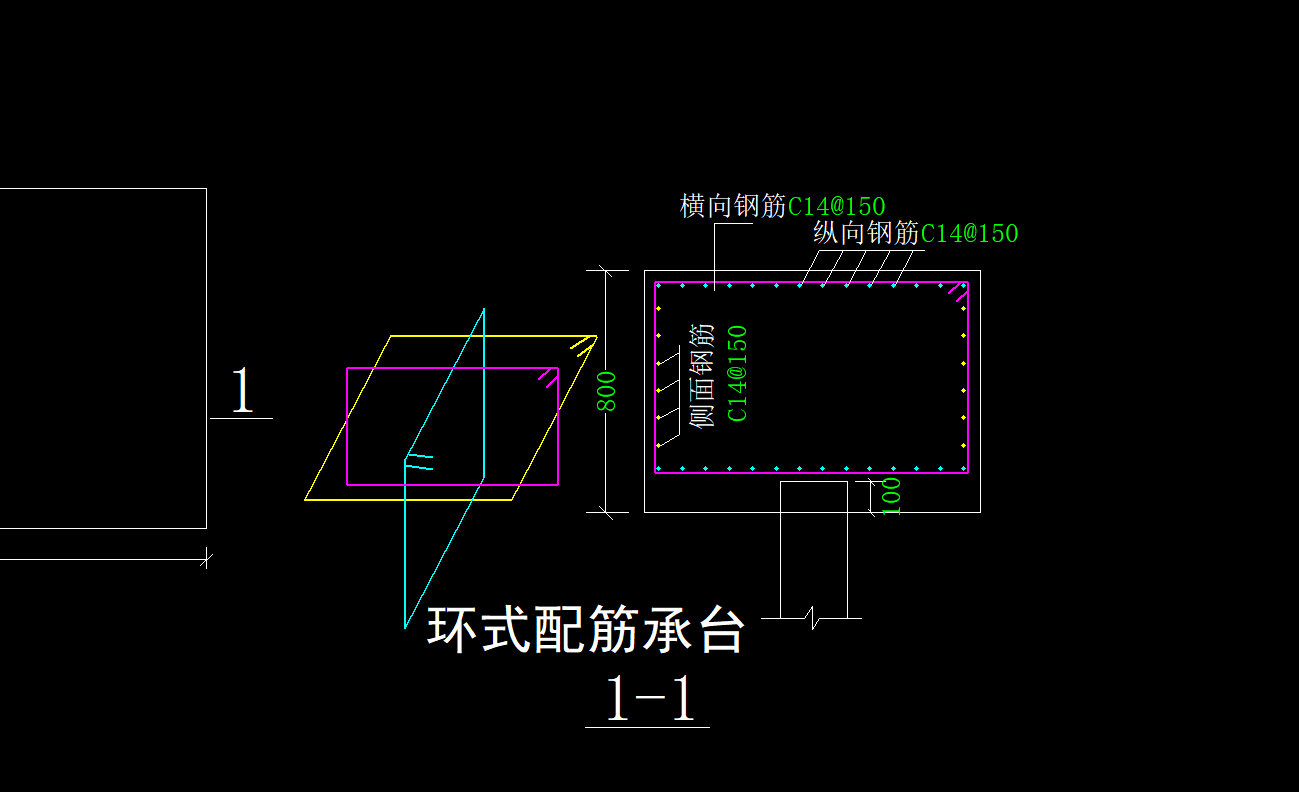 三向环箍钢筋怎么布置图片