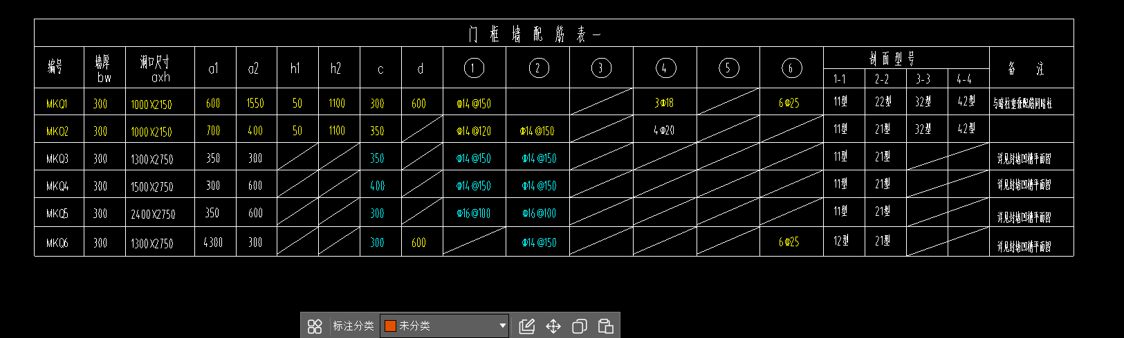 框墙