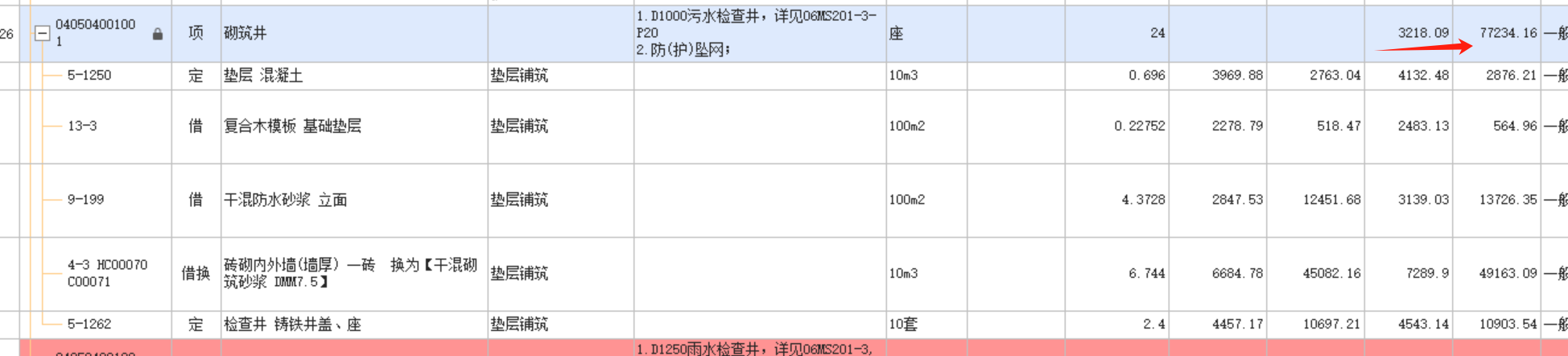 检查井