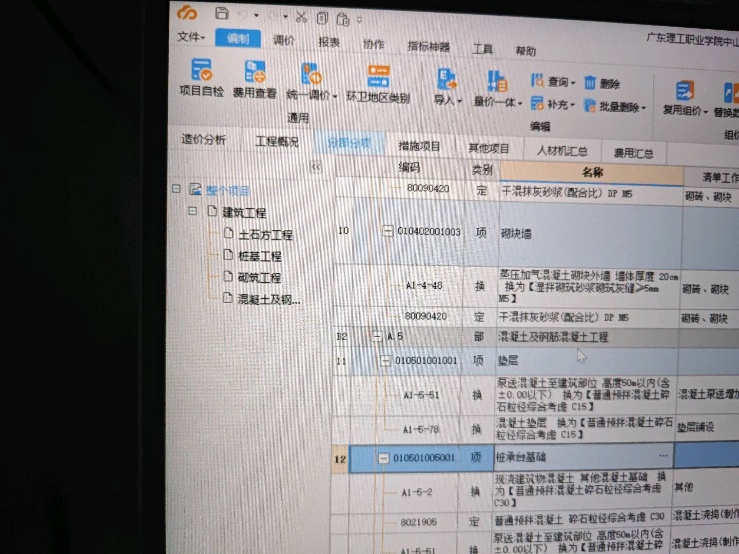 整个项目
