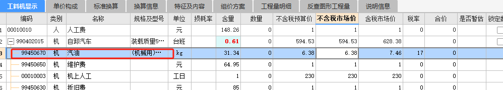 人材机