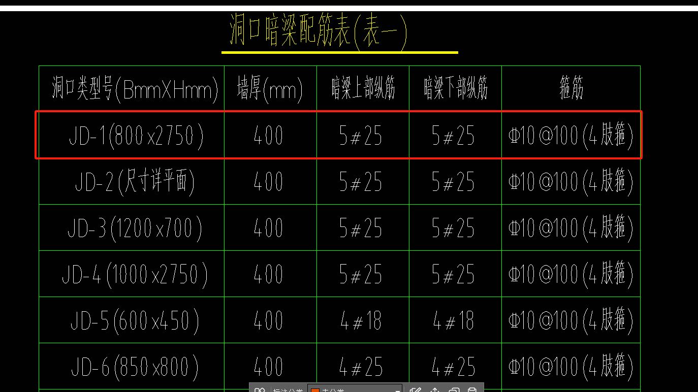 上下纵筋