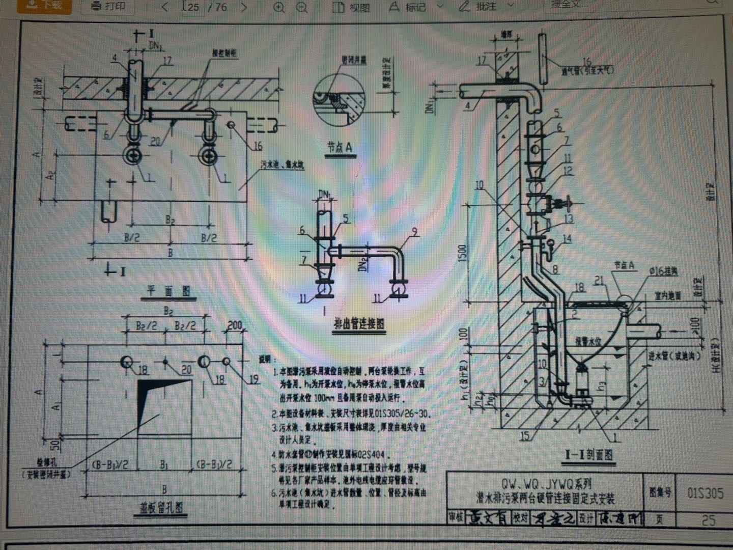 排污泵套什么定额