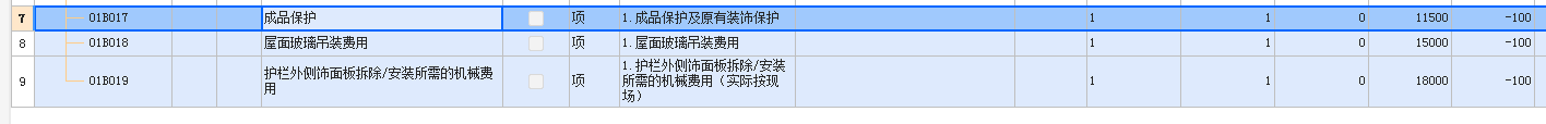 措施费