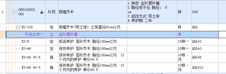 定额
