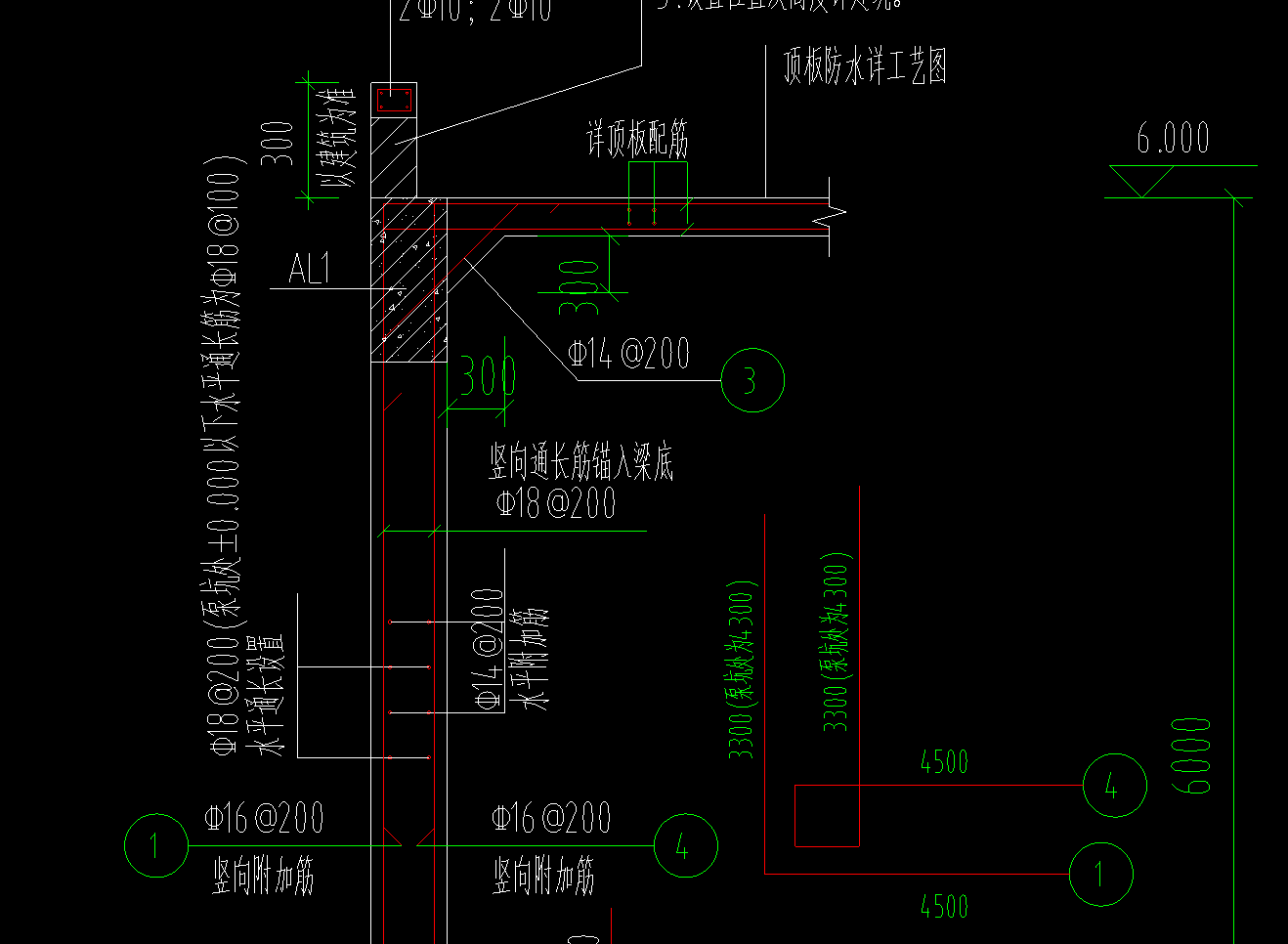 附加钢筋