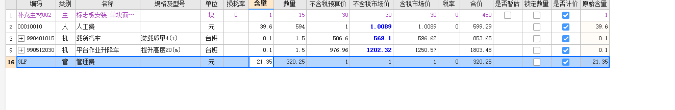 子目