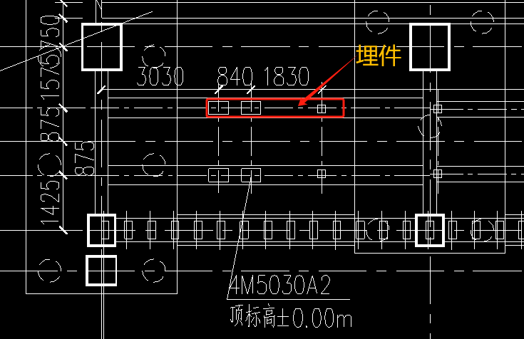 承台顶标高