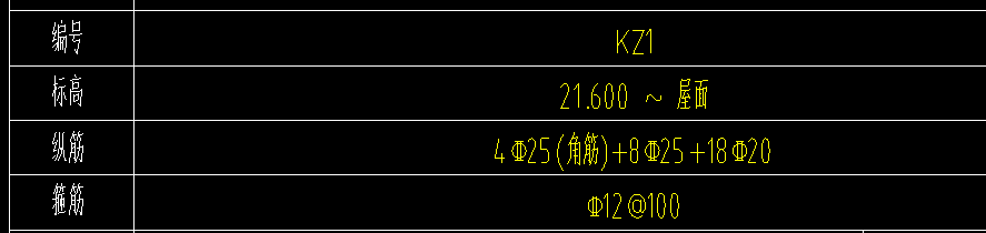 纵筋