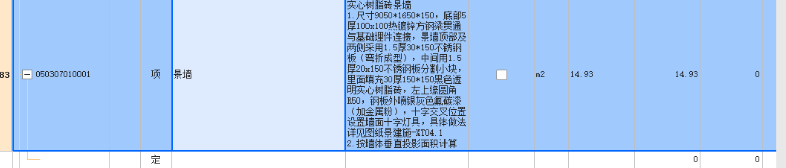 投影面