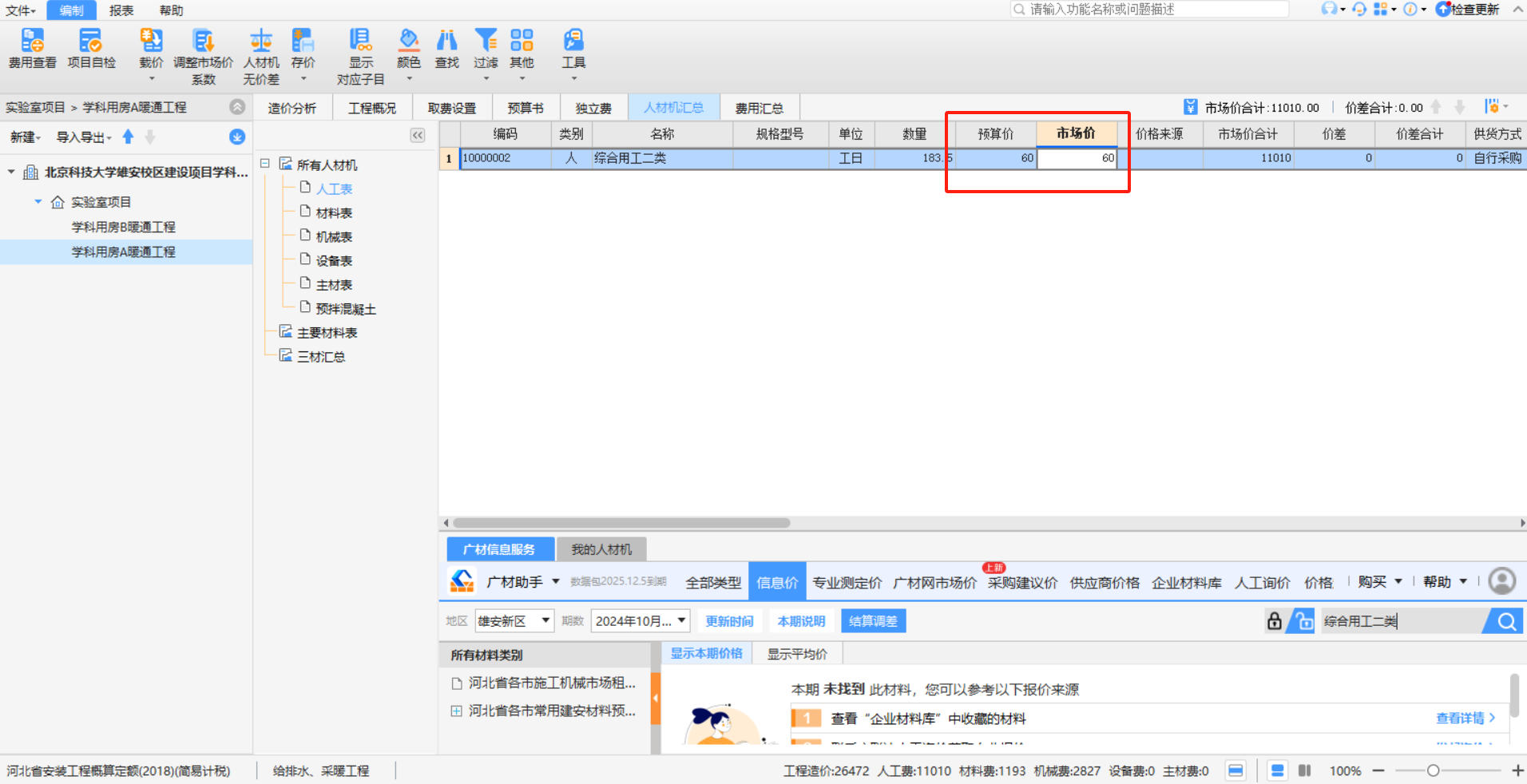 2018概算定额