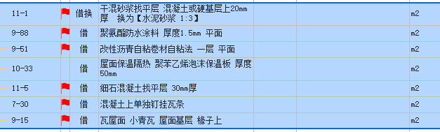 套清单