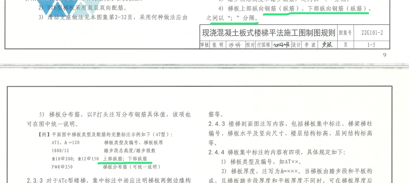 梯板钢筋