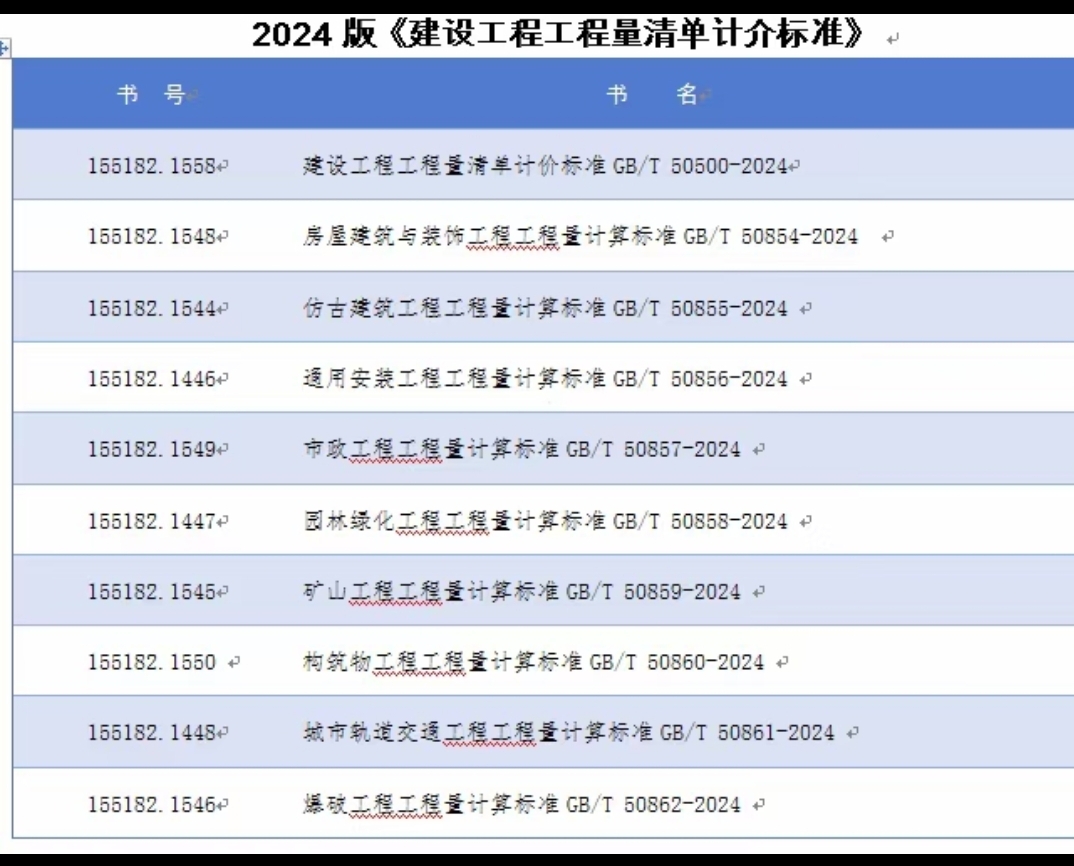 清单计价