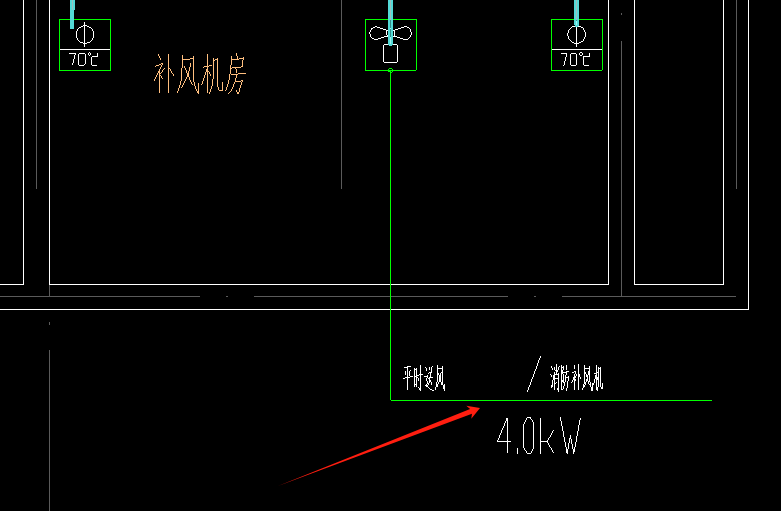 消防补风