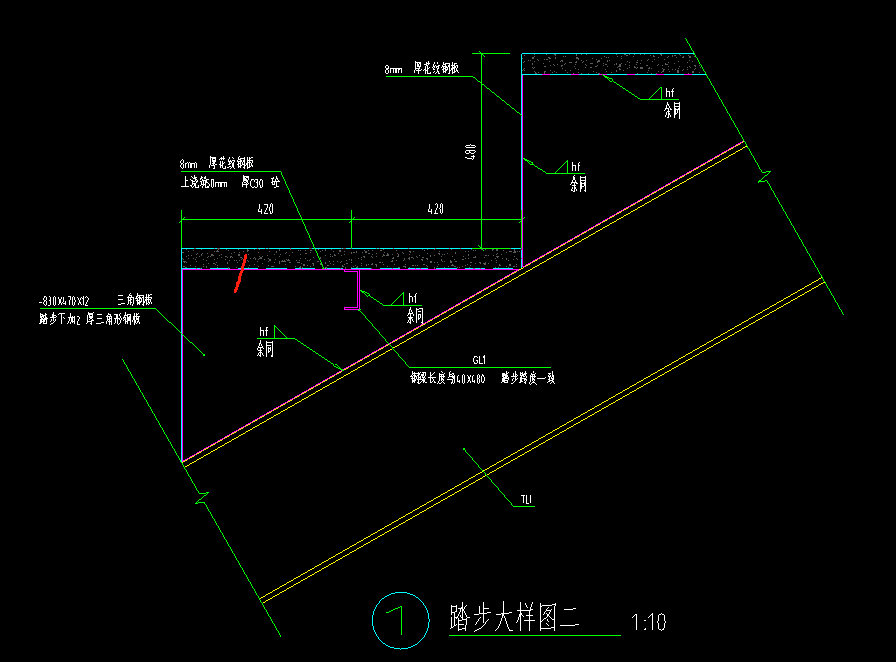 钢爬梯