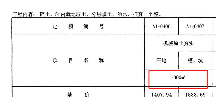 素土夯实