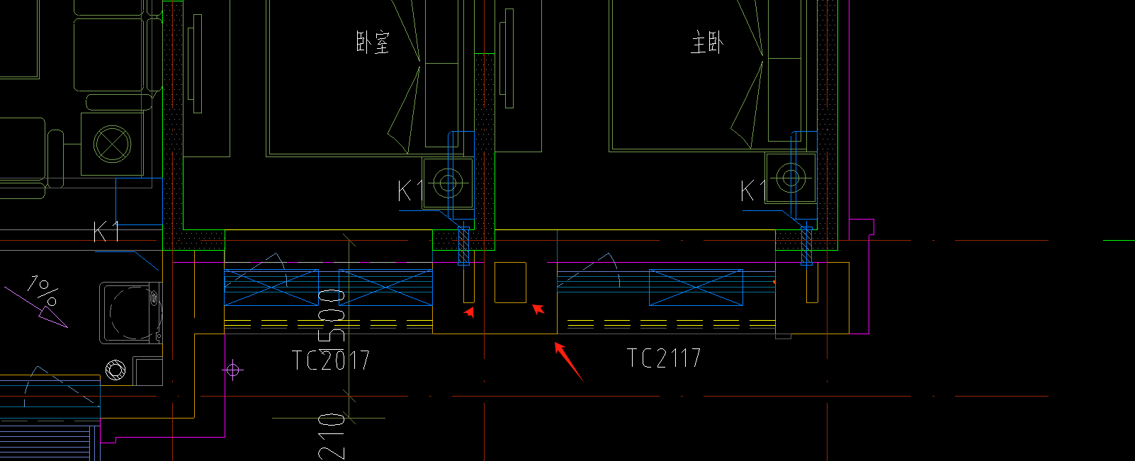 墙里