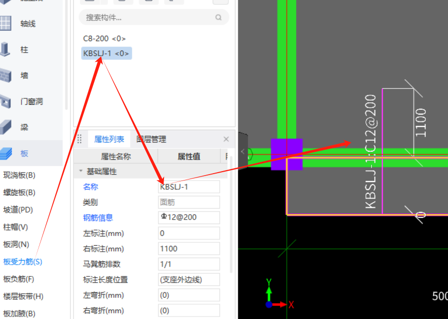负筋