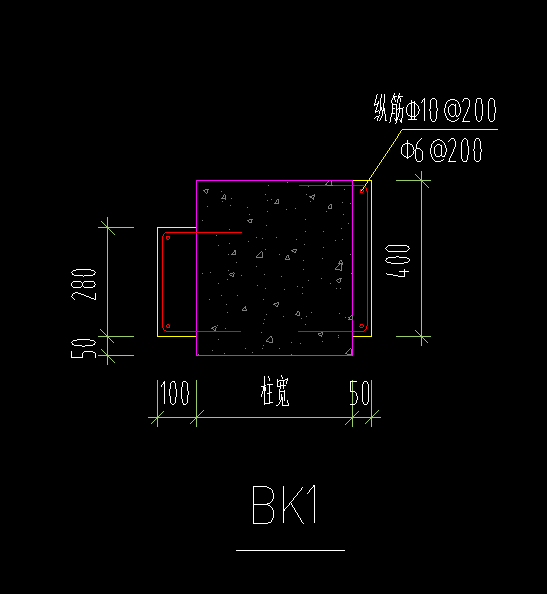 框柱