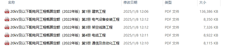 预算定额