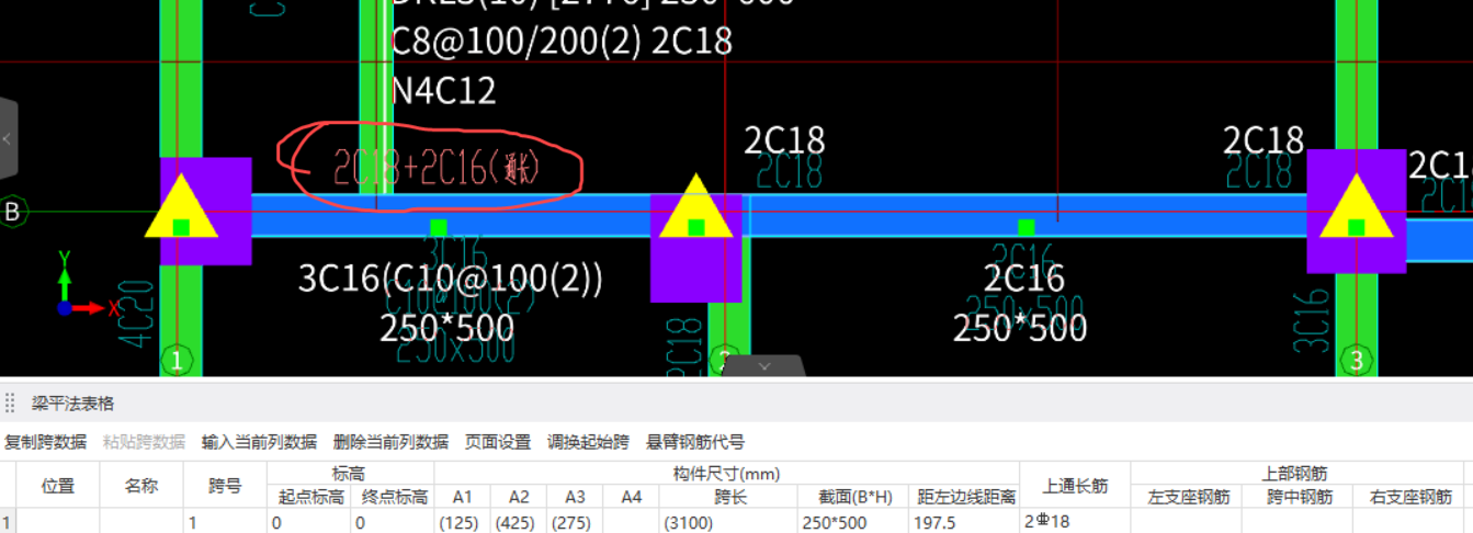 通长