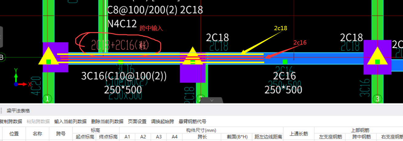 通长筋