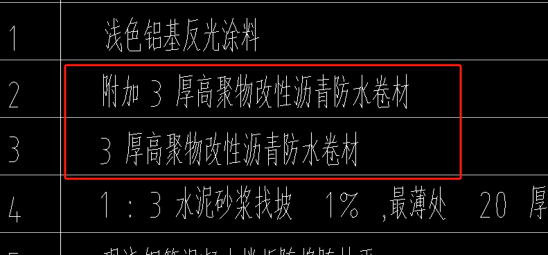 防水附加层