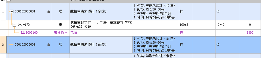 定额