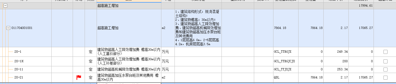 工程量
