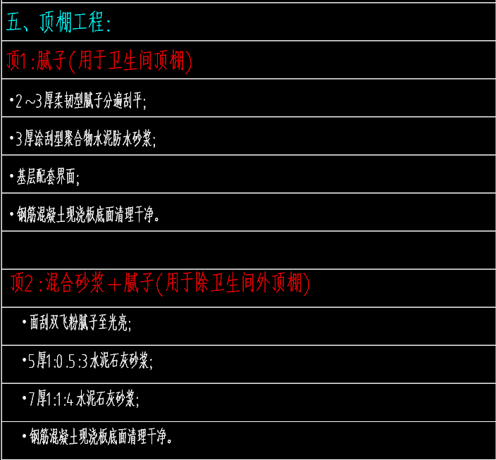 天棚